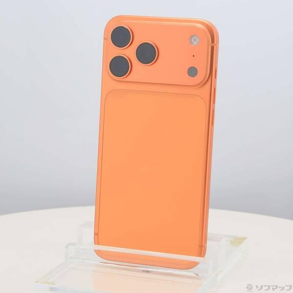 〔中古〕Apple(アップル) iPhone17 Pro Max 2TB コズミックオレンジ MFYK4J／A SIMフリー〔269-ud〕 | 