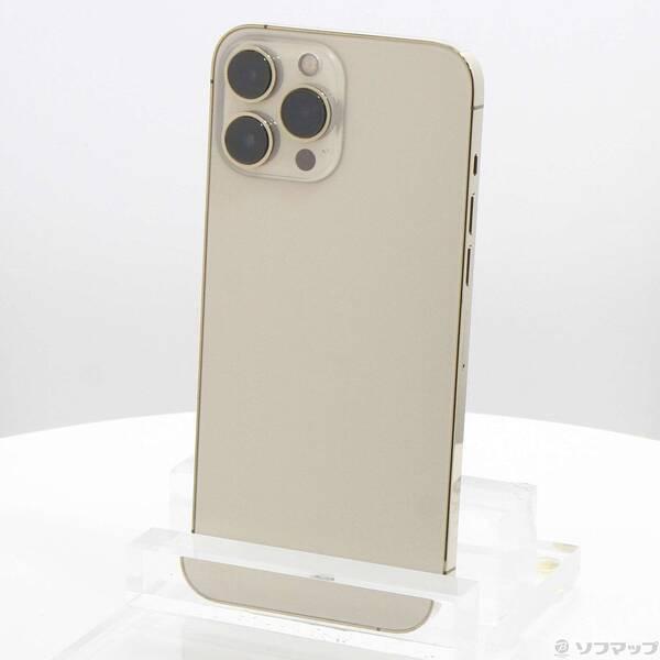 〔中古〕Apple(アップル) iPhone13 Pro Max 256GB ゴールド MLJA3J／A SIMフリー〔377-ud〕 | 