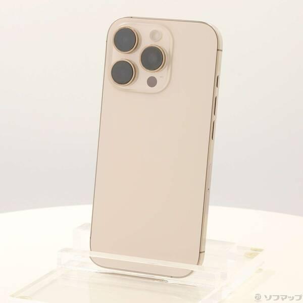 〔中古〕Apple(アップル) iPhone16 Pro 512GB デザートチタニウム MYN63J／A SIMフリー〔269-ud〕 | 