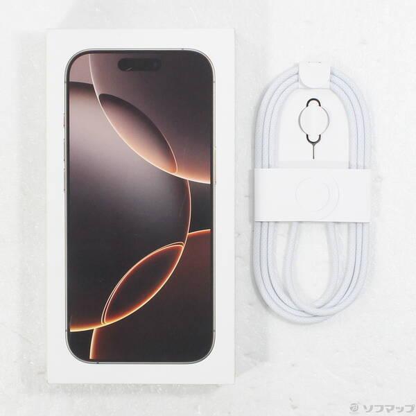 〔中古〕Apple(アップル) iPhone16 Pro 512GB デザートチタニウム MYN63J／A SIMフリー〔269-ud〕 |  | 04