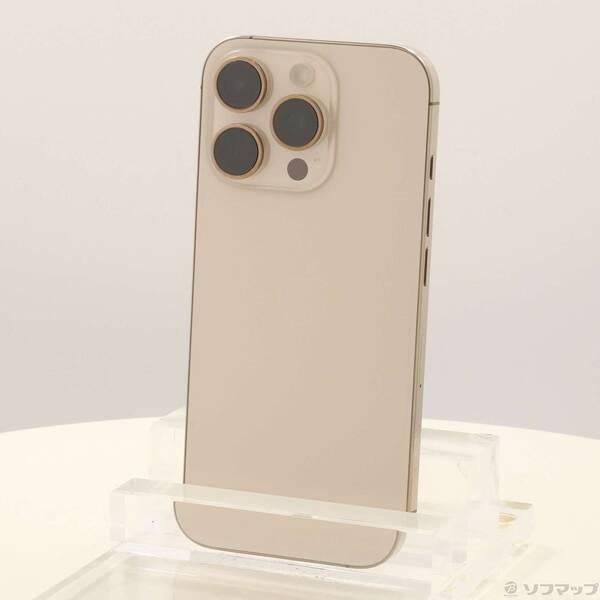 〔中古〕Apple(アップル) iPhone16 Pro 256GB デザートチタニウム MYN23J／A SIMフリー〔348-ud〕 | 