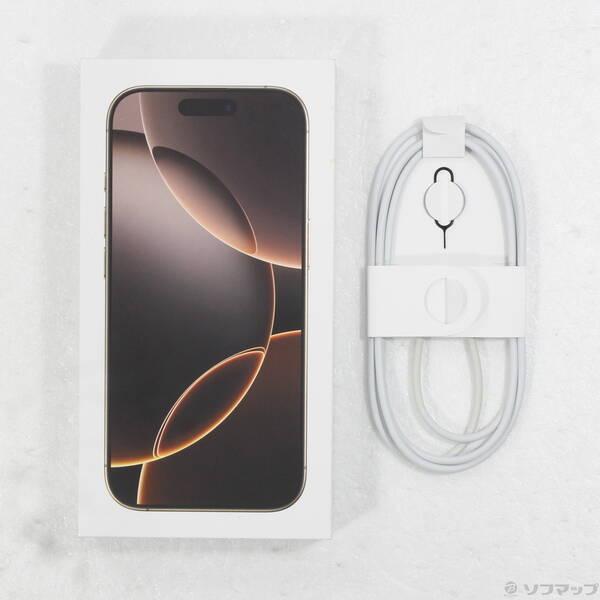 〔中古〕Apple(アップル) iPhone16 Pro 256GB デザートチタニウム MYN23J／A SIMフリー〔348-ud〕 |  | 04
