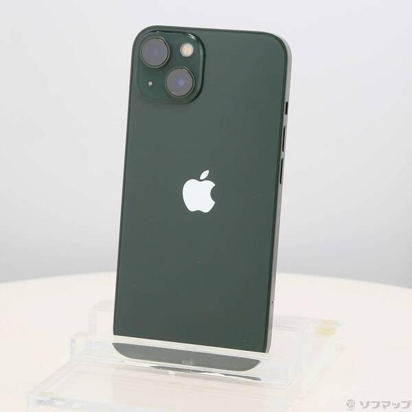 〔中古〕Apple(アップル) iPhone13 128GB グリーン MNGG3J／A SIMフリー〔198-ud〕 | 