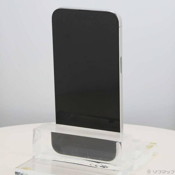 〔中古〕Apple(アップル) iPhone15 Pro Max 256GB ホワイトチタニウム MU6Q3J／A SIMフリー〔377-ud〕 |  | 02