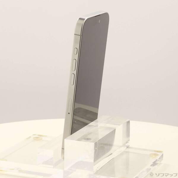 〔中古〕Apple(アップル) iPhone15 Pro 256GB ホワイトチタニウム MTUD3J／A SIMフリー〔269-ud〕 |  | 01
