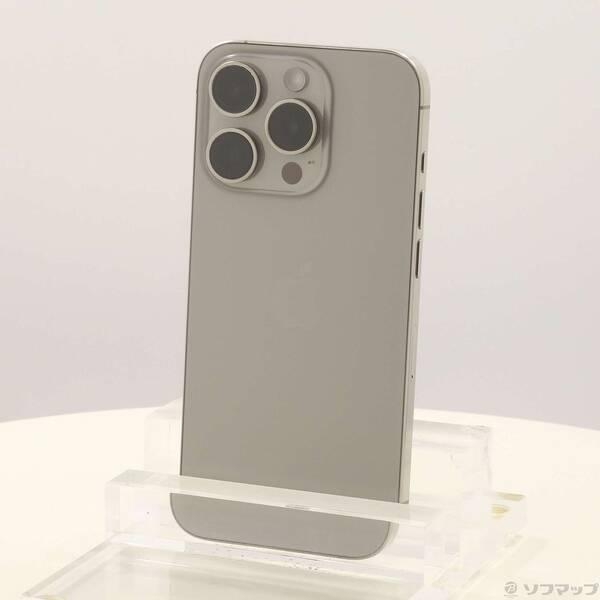 〔中古〕Apple(アップル) iPhone15 Pro 128GB ナチュラルチタニウム MTU93J／A SIMフリー〔295-ud〕 | 