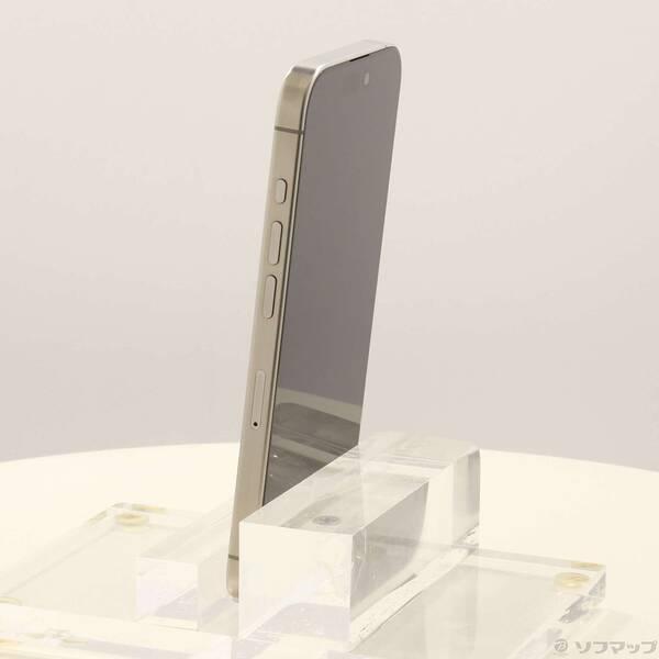 〔中古〕Apple(アップル) iPhone15 Pro 128GB ナチュラルチタニウム MTU93J／A SIMフリー〔295-ud〕 |  | 01