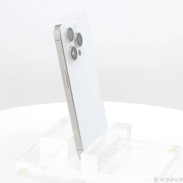 〔中古〕Apple(アップル) iPhone15 Pro 128GB ホワイトチタニウム MTU83J／A SIMフリー〔198-ud〕 |  | 03