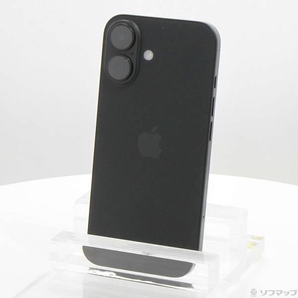 〔中古〕Apple(アップル) iPhone16 128GB ブラック MYDQ3J／A SIMフリー〔269-ud〕 | 