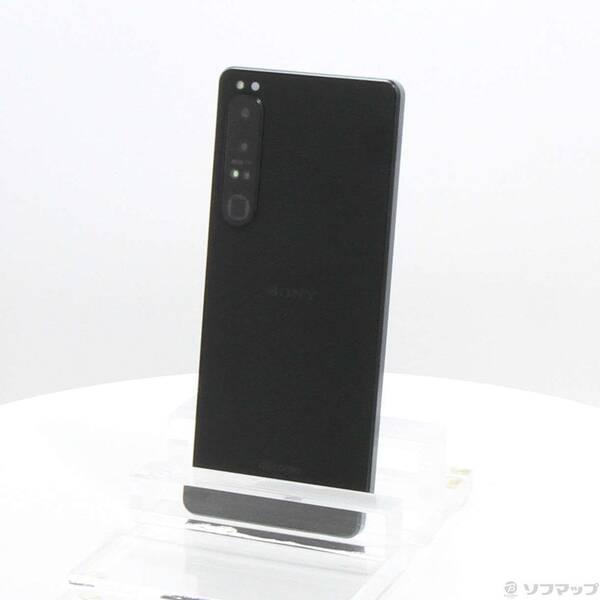 〔中古〕SONY(ソニー) Xperia 1 IV 256GB ブラック SO-51C docomo SIMフリー〔368-ud〕 | 