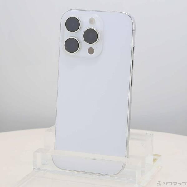 〔中古〕Apple(アップル) iPhone16 Pro 128GB ホワイトチタニウム MYMW3J／A SIMフリー〔368-ud〕 | 
