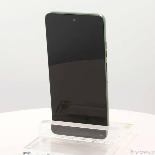 中古〕Motorola(モトローラ) moto g66j 5G 128GB ディルグリーン