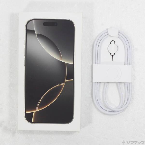 〔中古〕Apple(アップル) iPhone16 Pro 256GB ナチュラルチタニウム MYN33J／A SIMフリー〔371-ud〕 |  | 04