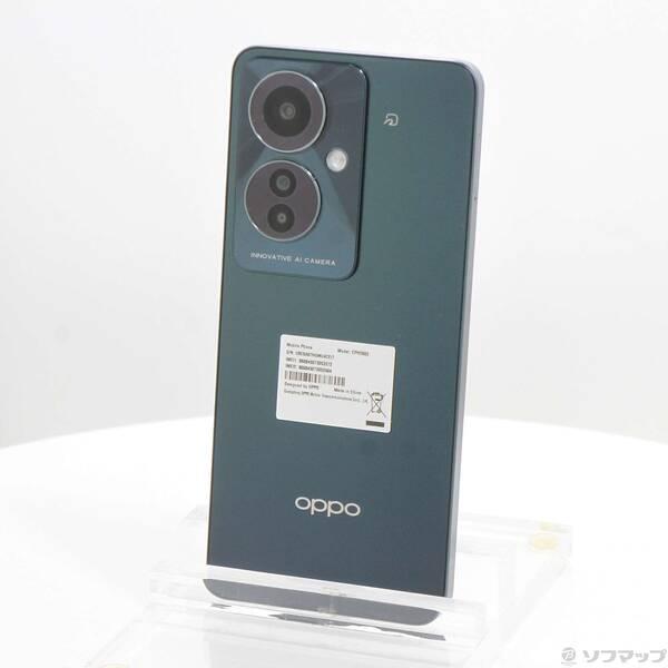 〔中古〕OPPO(オッポ) OPPO Reno11 A 128GB ダークグリーン CPH2603GR SIMフリー〔348-ud〕 | 