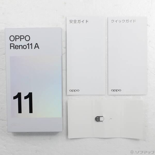 〔中古〕OPPO(オッポ) OPPO Reno11 A 128GB ダークグリーン CPH2603GR SIMフリー〔348-ud〕 |  | 04