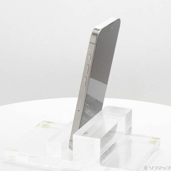 〔中古〕Apple(アップル) iPhone15 Pro 128GB ホワイトチタニウム MTU83J／A SIMフリー〔348-ud〕 |  | 01