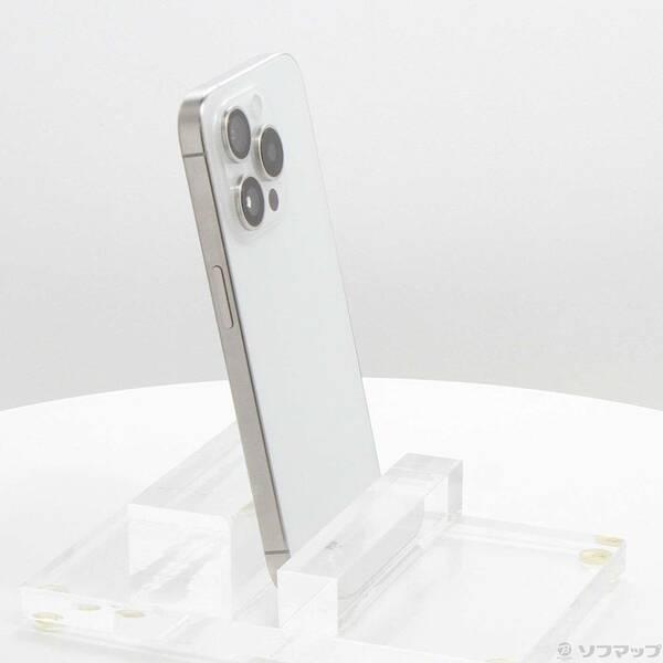 〔中古〕Apple(アップル) iPhone15 Pro 128GB ホワイトチタニウム MTU83J／A SIMフリー〔348-ud〕 |  | 03