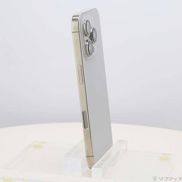 〔中古〕Apple(アップル) iPhone16 Pro 256GB ナチュラルチタニウム MYN33J／A SIMフリー〔377-ud〕 |  | 03