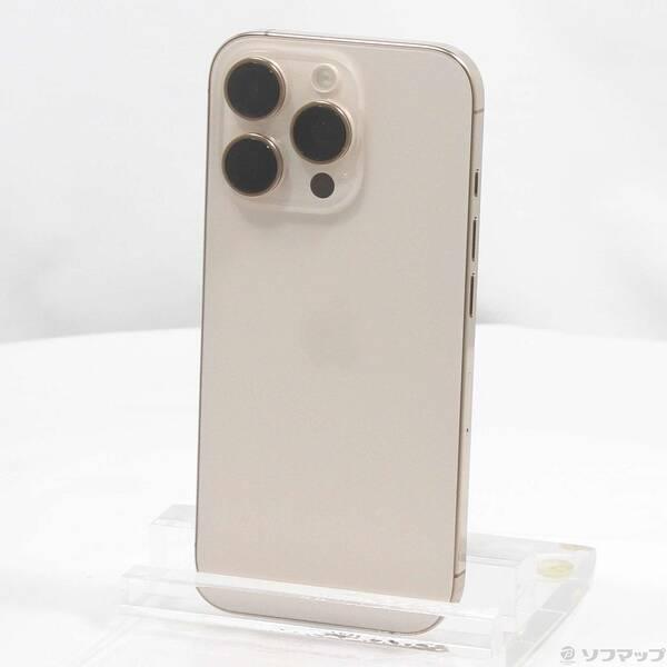 〔中古〕Apple(アップル) iPhone16 Pro 256GB デザートチタニウム MYN23J／A SIMフリー〔348-ud〕 | 