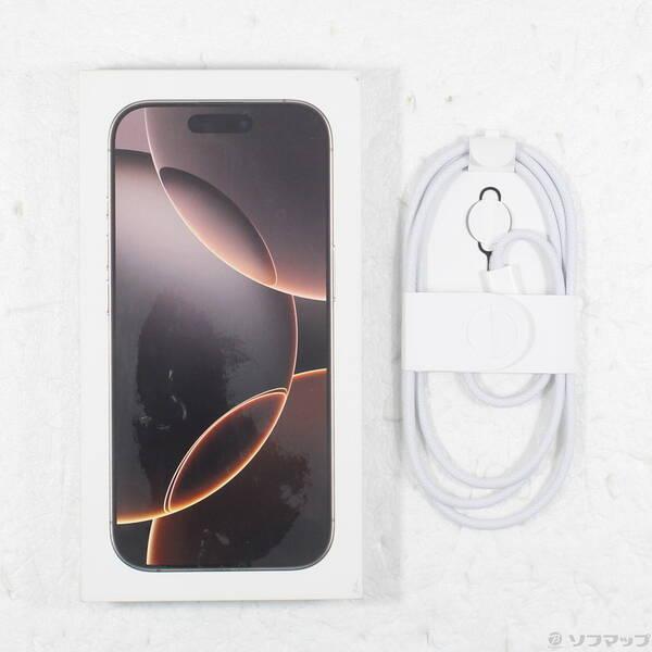 〔中古〕Apple(アップル) iPhone16 Pro 256GB デザートチタニウム MYN23J／A SIMフリー〔348-ud〕 |  | 04