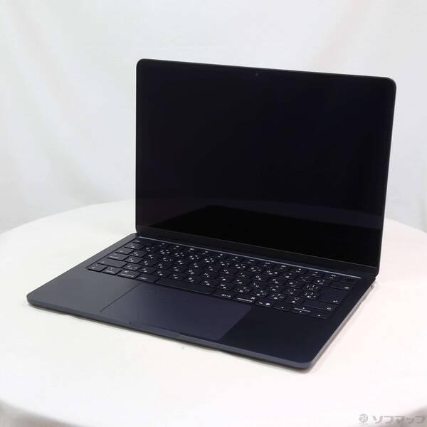 〔中古〕Apple(アップル) MacBook Air 13.6-inch Early-2025 MW133J／A Apple M4 10コアCPU_10コアGPU 16GB SSD512GB ミッドナイト 〔26.3 Tahoe〕〔269-ud〕 | 