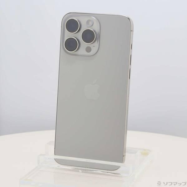 〔中古〕Apple(アップル) iPhone15 Pro Max 1TB ナチュラルチタニウム MU713J／A SIMフリー〔258-ud〕 | 