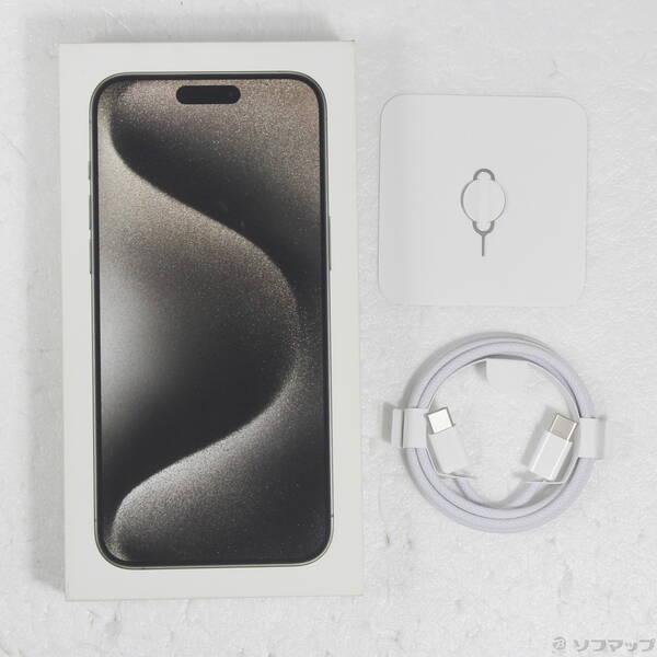 〔中古〕Apple(アップル) iPhone15 Pro Max 1TB ナチュラルチタニウム MU713J／A SIMフリー〔258-ud〕 |  | 04