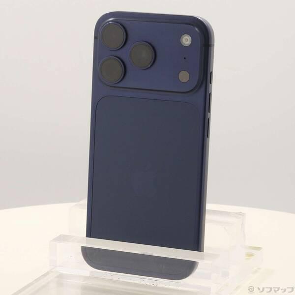 〔中古〕Apple(アップル) iPhone17 Pro 512GB ディープブルー MG8C4J／A SIMフリー〔295-ud〕 | 