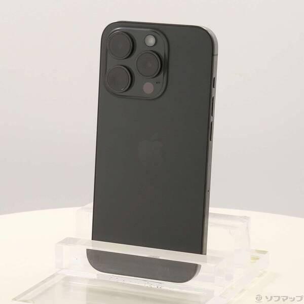 〔中古〕Apple(アップル) iPhone15 Pro 256GB ブラックチタニウム MTUC3J／A SIMフリー〔276-ud〕 | 