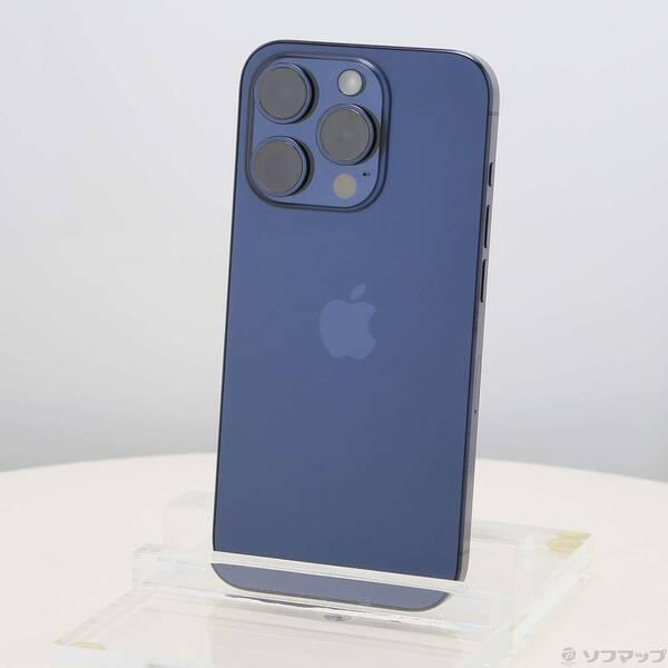 〔中古〕Apple(アップル) iPhone15 Pro 512GB ブルーチタニウム MTUL3J／A SIMフリー〔297-ud〕 | 