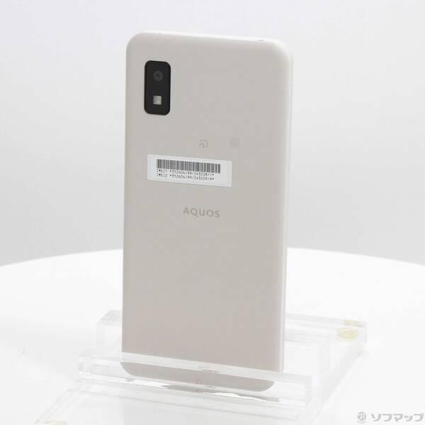 〔中古〕SHARP(シャープ) AQUOS wish2 64GB アイボリー A204SH Y!mobile SIMフリー〔305-ud〕 | 