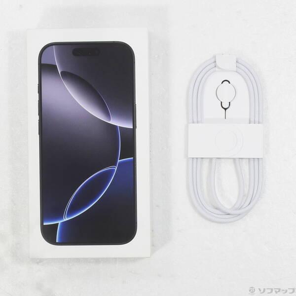 〔中古〕Apple(アップル) iPhone16 Pro 256GB ブラックチタニウム MYN03J／A SIMフリー〔349-ud〕 |  | 04