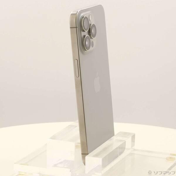 〔中古〕Apple(アップル) iPhone15 Pro Max 256GB ナチュラルチタニウム MU6R3J／A SIMフリー〔349-ud〕 |  | 03
