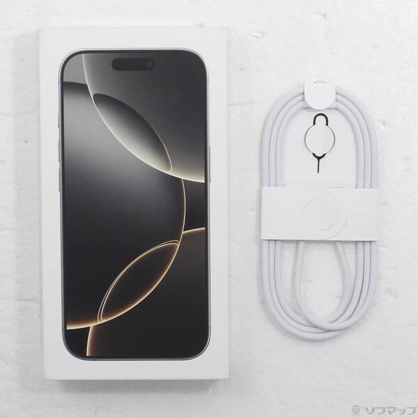 〔中古〕Apple(アップル) iPhone16 Pro 512GB ナチュラルチタニウム MYN73J／A SIMフリー〔196-ud〕 |  | 04