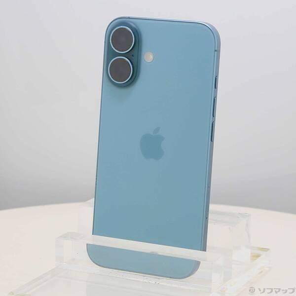 〔中古〕Apple(アップル) iPhone16 256GB ティール MYE13J／A SIMフリー〔297-ud〕 | 