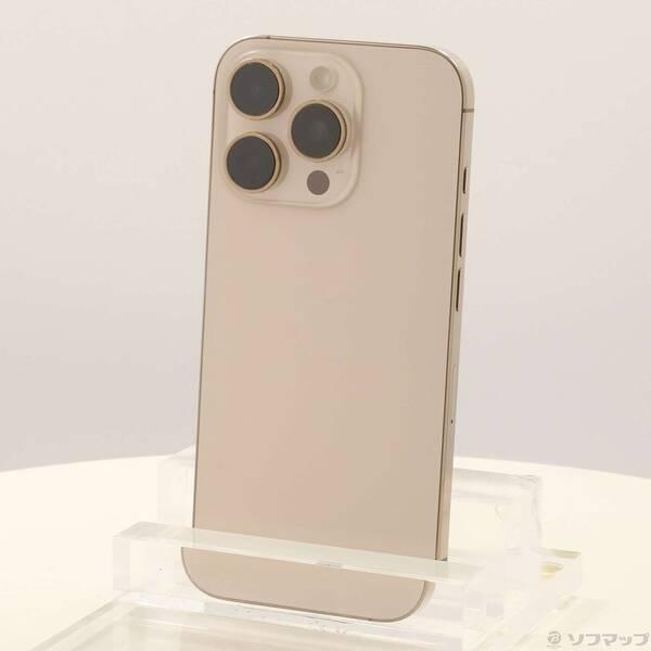 〔中古〕Apple(アップル) iPhone16 Pro 256GB デザートチタニウム MYN23J／A SIMフリー〔344-ud〕 | 