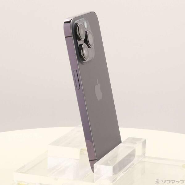 〔中古〕Apple(アップル) iPhone14 Pro 256GB ディープパープル MQ1E3J／A SIMフリー〔348-ud〕 |  | 03