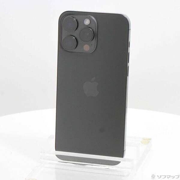 〔中古〕Apple(アップル) iPhone15 Pro Max 1TB ブラックチタニウム MU6Y3J／A SIMフリー〔198-ud〕 | 