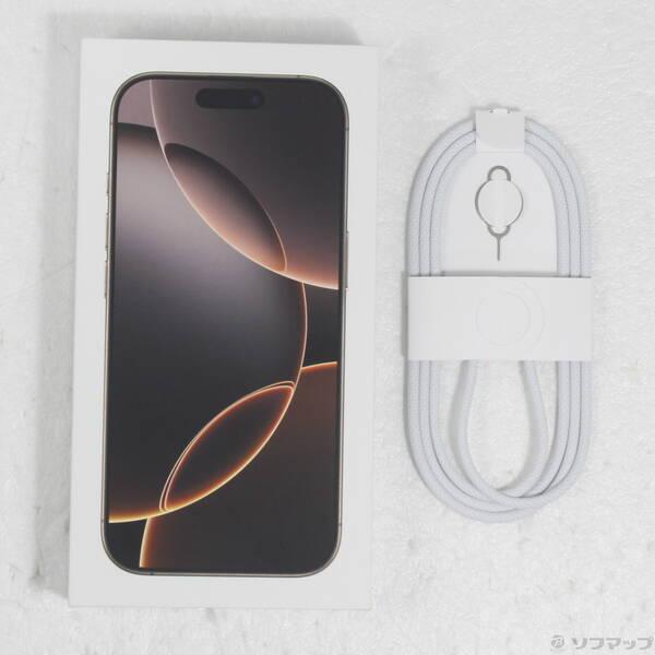 〔中古〕Apple(アップル) iPhone16 Pro 256GB デザートチタニウム MYN23J／A SIMフリー〔377-ud〕 |  | 04