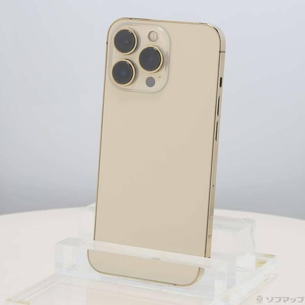 〔中古〕Apple(アップル) iPhone13 Pro 128GB ゴールド MLUH3J／A SIMフリー〔305-ud〕 | 