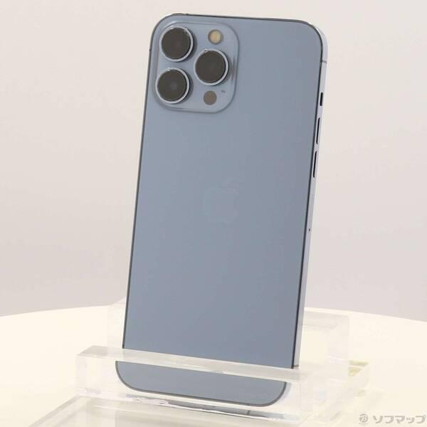〔中古〕Apple(アップル) iPhone13 Pro Max 256GB シエラブルー MLJD3J／A SIMフリー〔198-ud〕 | 