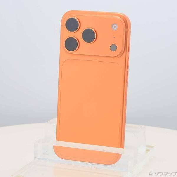 〔中古〕Apple(アップル) iPhone17 Pro 512GB コズミックオレンジ MG8A4J／A SIMフリー〔305-ud〕 | 
