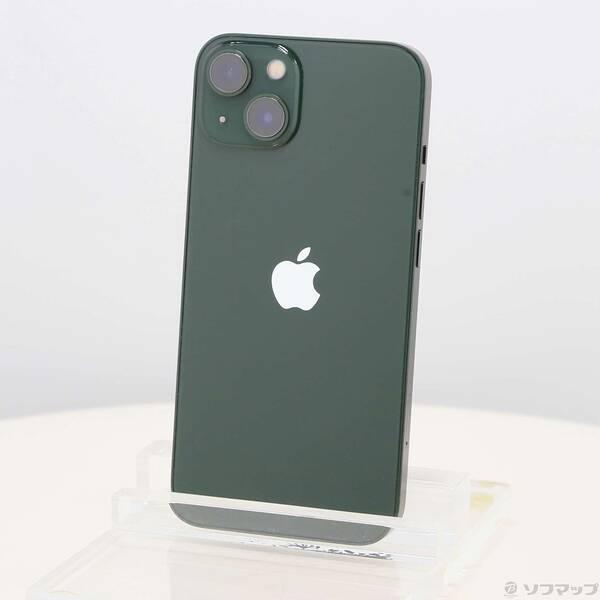〔中古〕Apple(アップル) iPhone13 128GB グリーン MNGG3J／A SIMフリー〔198-ud〕 | 