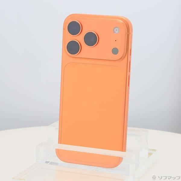 〔中古〕Apple(アップル) iPhone17 Pro 256GB コズミックオレンジ MG864J／A SIMフリー〔198-ud〕 | 