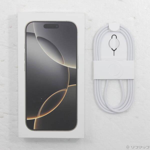 〔中古〕Apple(アップル) iPhone16 Pro 256GB ナチュラルチタニウム MYN33J／A SIMフリー〔198-ud〕 |  | 04
