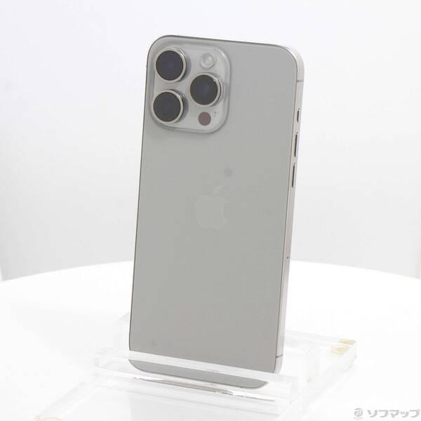 〔中古〕Apple(アップル) iPhone15 Pro Max 256GB ナチュラルチタニウム MU6R3J／A SIMフリー〔258-ud〕 | 