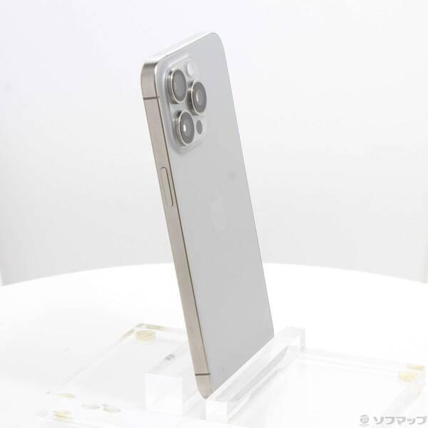 〔中古〕Apple(アップル) iPhone15 Pro Max 256GB ナチュラルチタニウム MU6R3J／A SIMフリー〔258-ud〕 |  | 03
