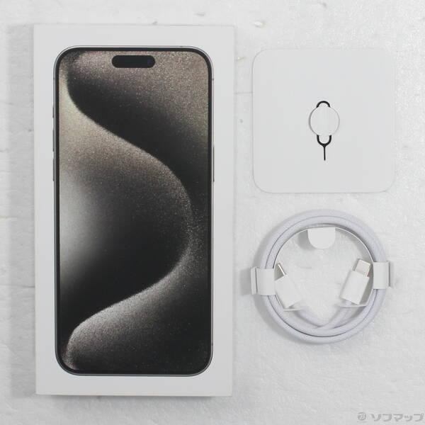 〔中古〕Apple(アップル) iPhone15 Pro Max 256GB ナチュラルチタニウム MU6R3J／A SIMフリー〔258-ud〕 |  | 04