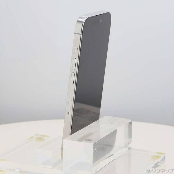 〔中古〕Apple(アップル) iPhone15 Pro 256GB ホワイトチタニウム MTUD3J／A SIMフリー〔377-ud〕 |  | 01