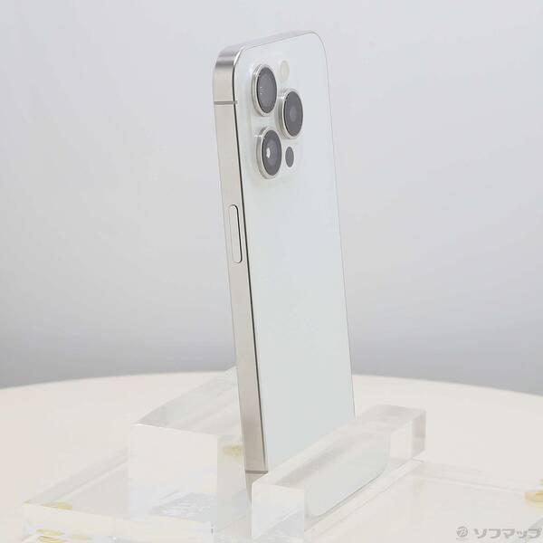 〔中古〕Apple(アップル) iPhone15 Pro 256GB ホワイトチタニウム MTUD3J／A SIMフリー〔377-ud〕 |  | 03